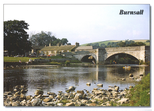 Burnsall postcards